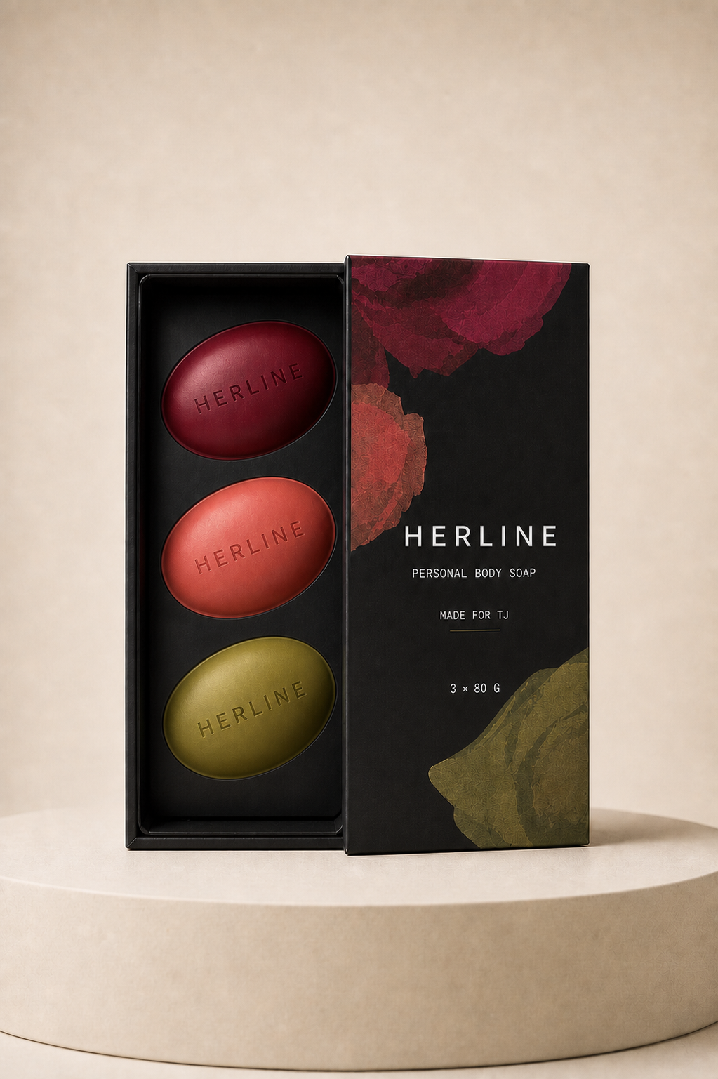 HERLINE 个性化身体香皂礼盒